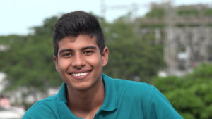 Young man thinking about simple steps to improve your mental health